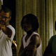 Jordan Peele directs Lupita Nyong’o and Shahadi Wright Joseph in a scene from Us.